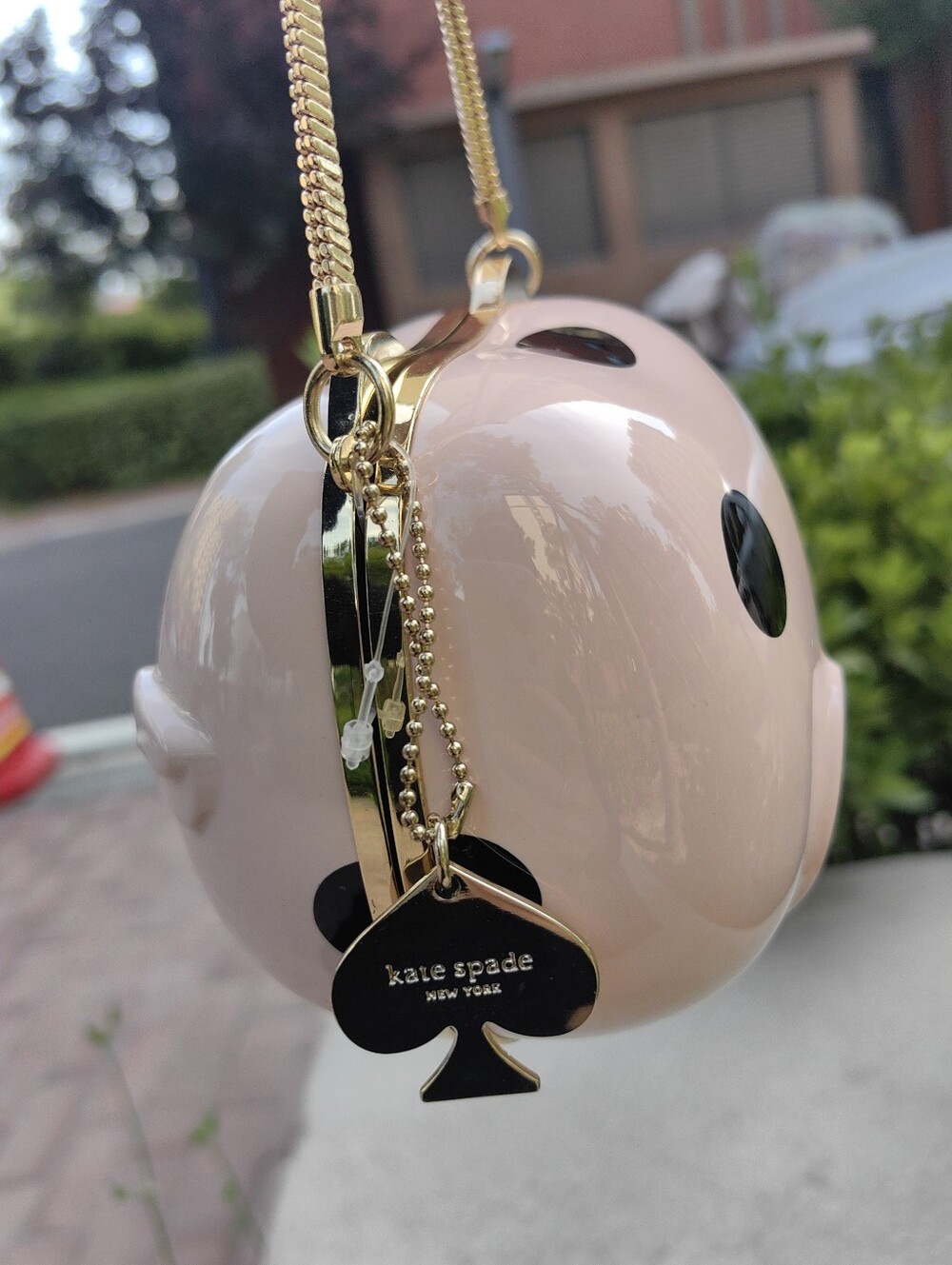 Kate Spade Tokyo Lucky Cat Crossbody Bag Pink with Oringnal Box - Picture 4 of 9